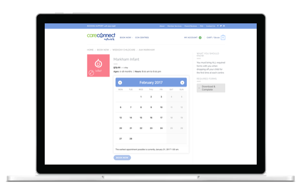 Care Connect Network Booking System